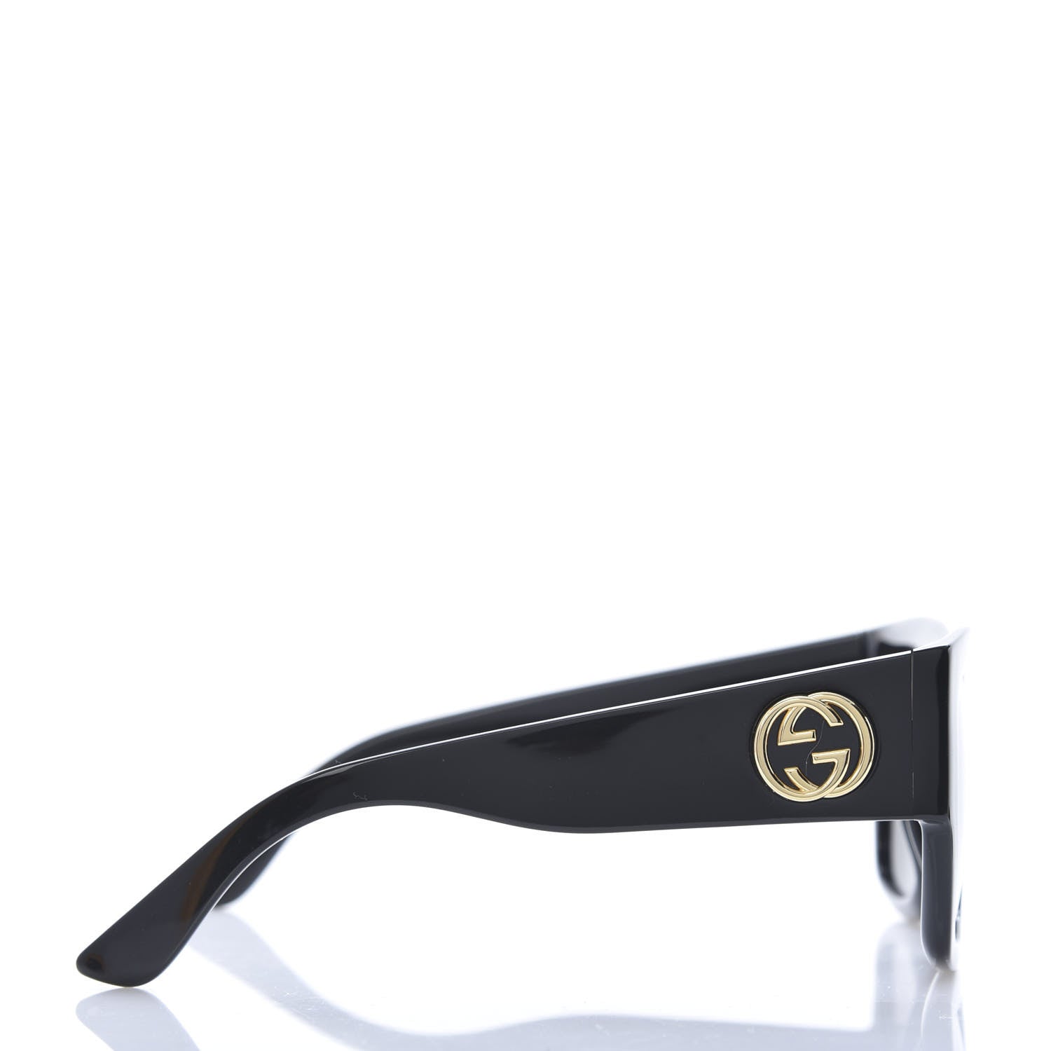Gucci Acetate Square Frame Sunglasses GG 3817/S Black 3 of 9
