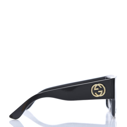 Gucci Acetate Square Frame Sunglasses GG 3817/S Black 3 of 9