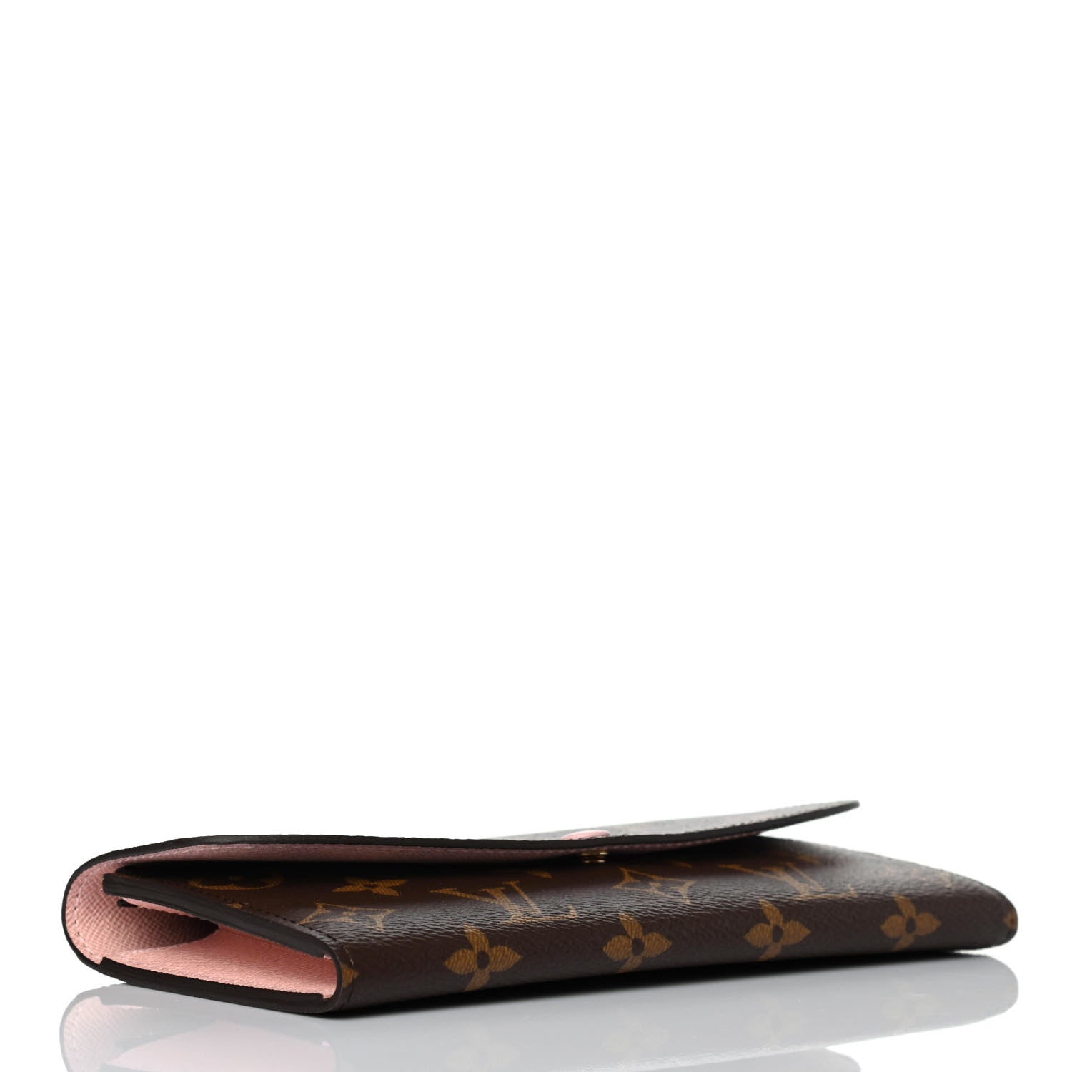 Louis Vuitton Monogram Emilie Wallet Rose Ballerine 3 of 5