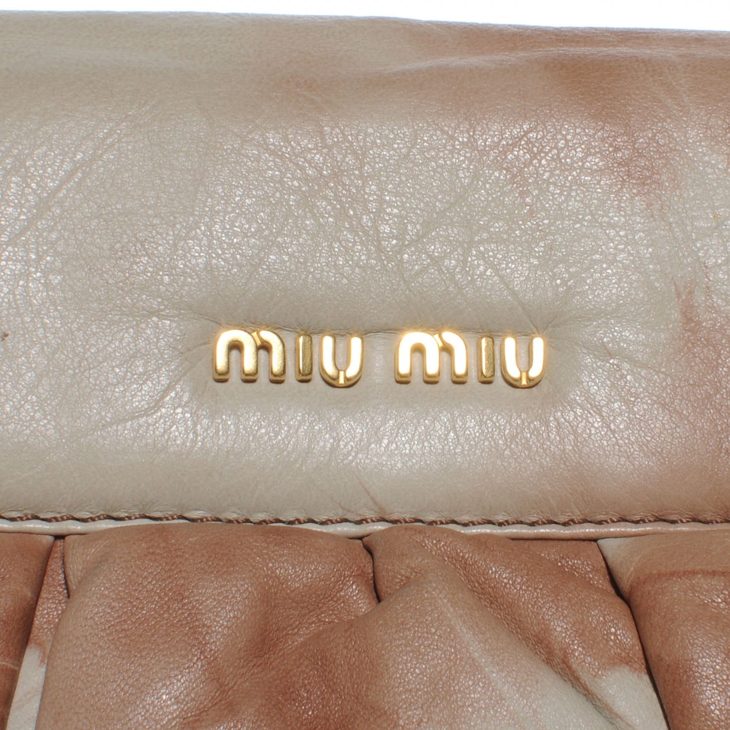 Miu Miu Lambskin Tie Dye Clutch 4 of 9