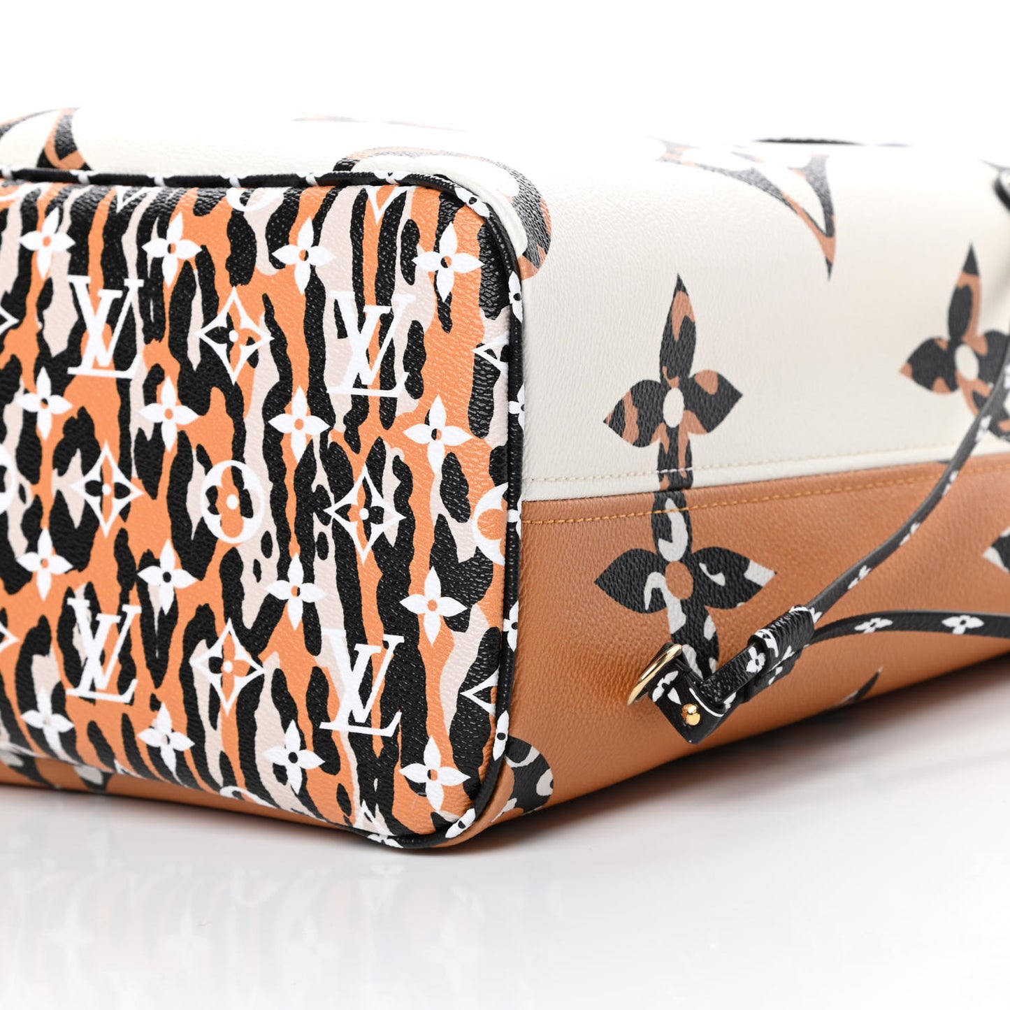 Monogram Giant Jungle Neverfull MM Ivory