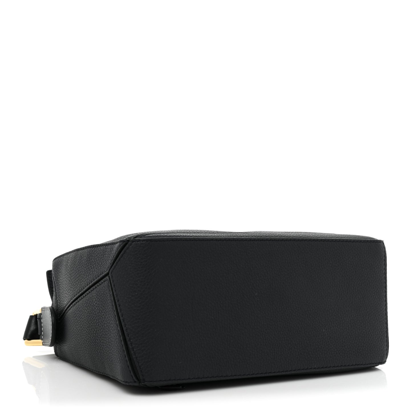 Calfskin Small Puzzle Bag Midnight Blue Black