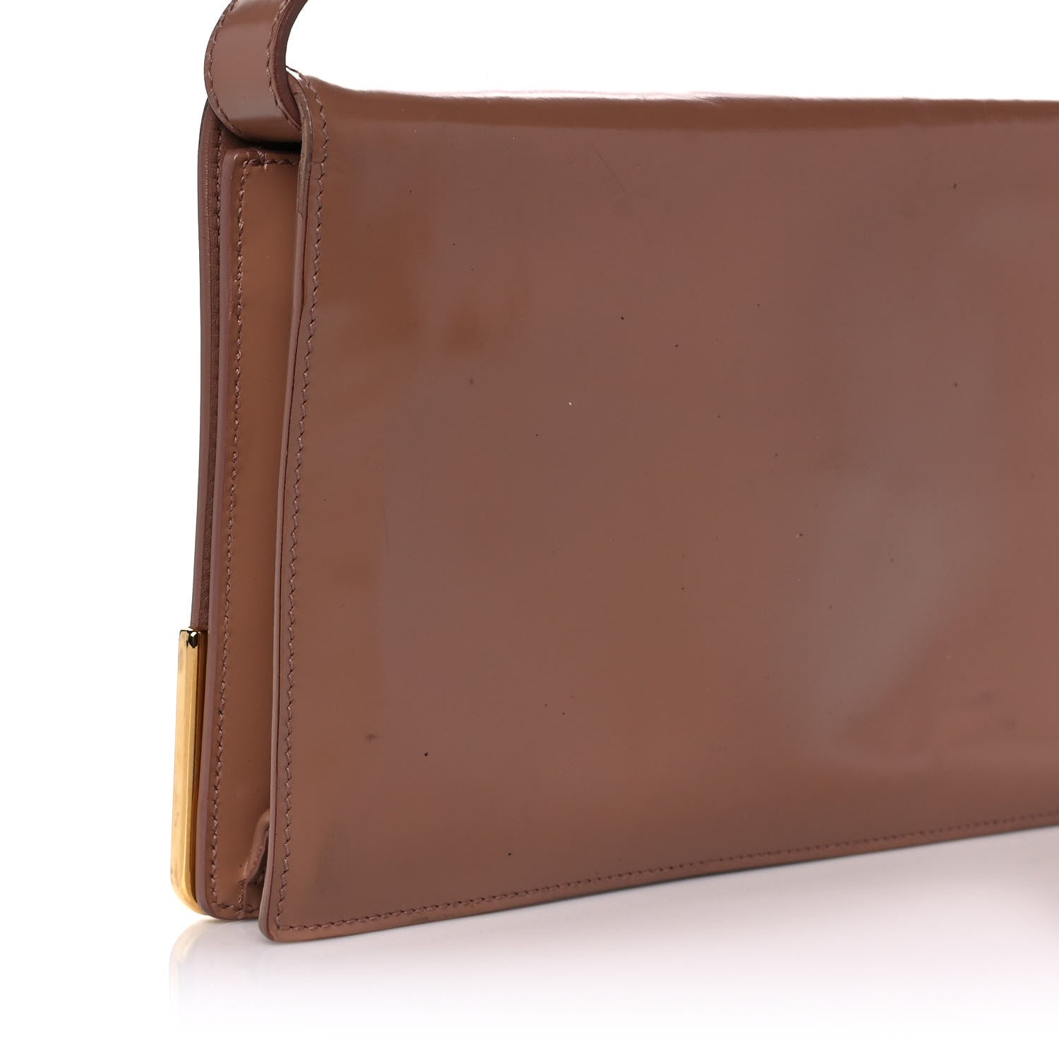 Prada Spazzolato Neiman Marcus Pochette Nudo 10 of 11