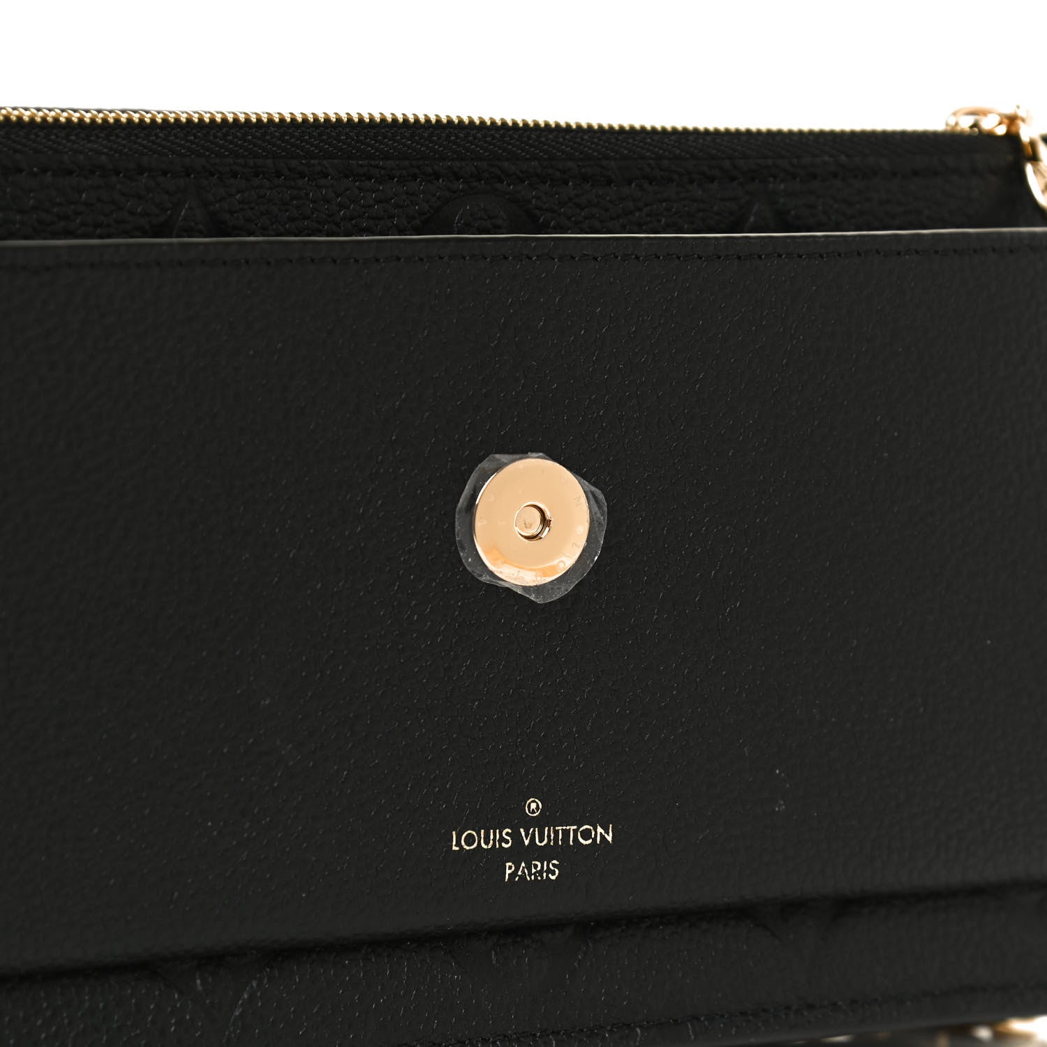 Louis Vuitton Empreinte Vavin Chain Wallet Black 11 of 12