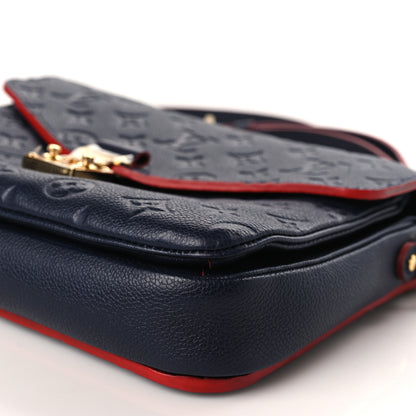 Louis Vuitton Empreinte Pochette Metis Marine Rouge 8 of 8