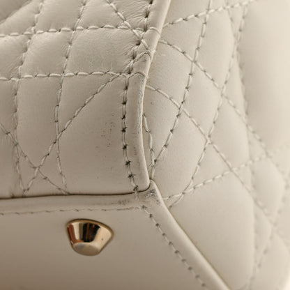 Christian Dior Lambskin Cannage Mini Lady Dior White 11 of 13