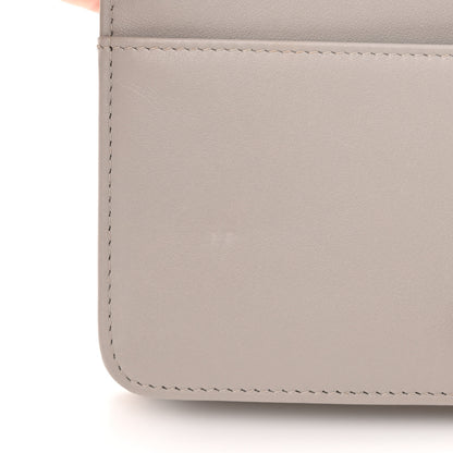 Chanel Caviar Quilted Boy Wallet On Chain WOC Grey 14 of 14