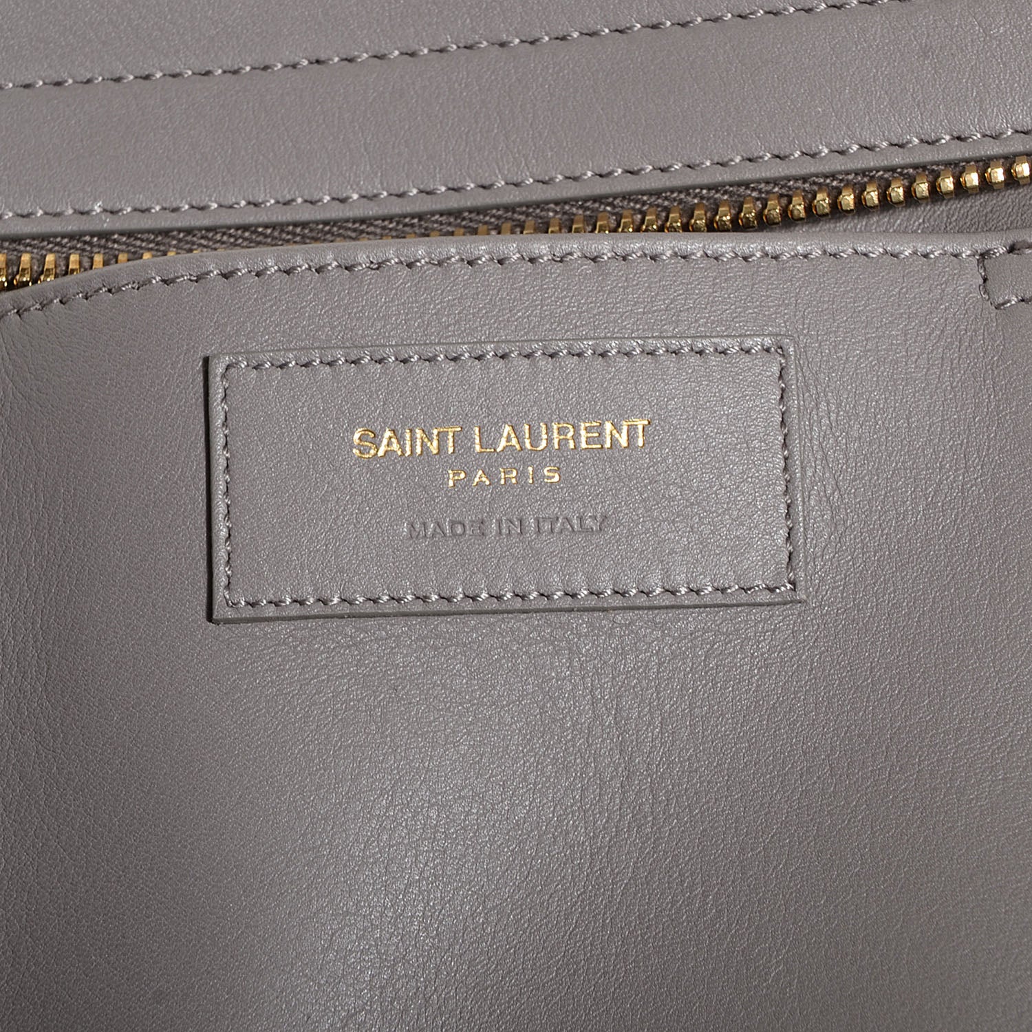 Saint Laurent Calfskin Small Classic Y Cabas Fog 7 of 8