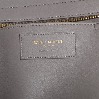 Saint Laurent Calfskin Small Classic Y Cabas Fog 7 of 8