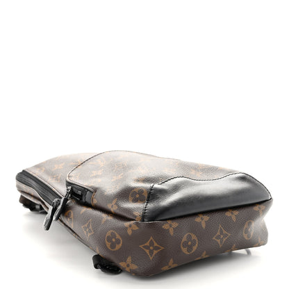 Louis Vuitton Monogram Macassar Avenue Sling Bag 4 of 10