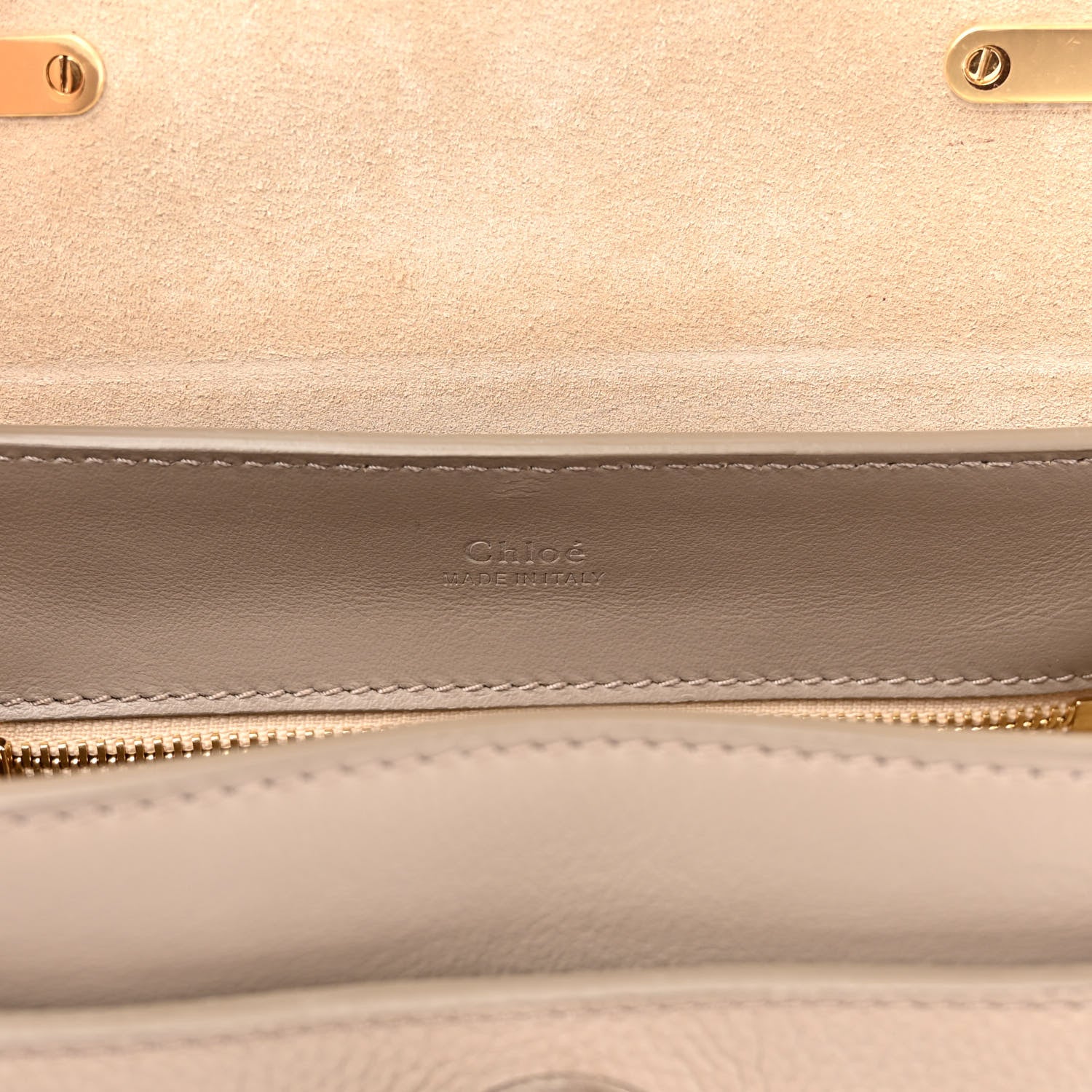 Chloe Calfskin Mini Tess Day Bag Motty Grey 6 of 10
