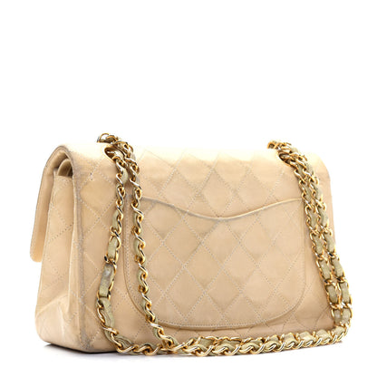 Chanel Lambskin Quilted Small Double Flap Beige 3 of 29