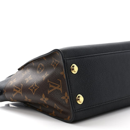 Louis Vuitton Calfskin Monogram On My Side PM Black 7 of 9