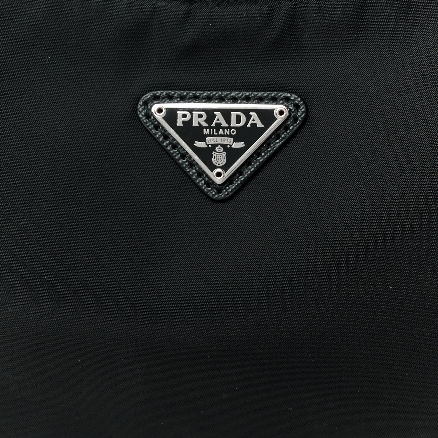 Prada Tessuto Nylon Mini Re-Edition 2000 Bag Black 7 of 9