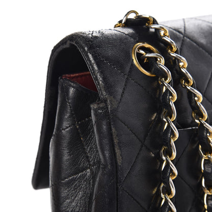 Chanel Lambskin Quilted Medium Flap Black 9 of 12