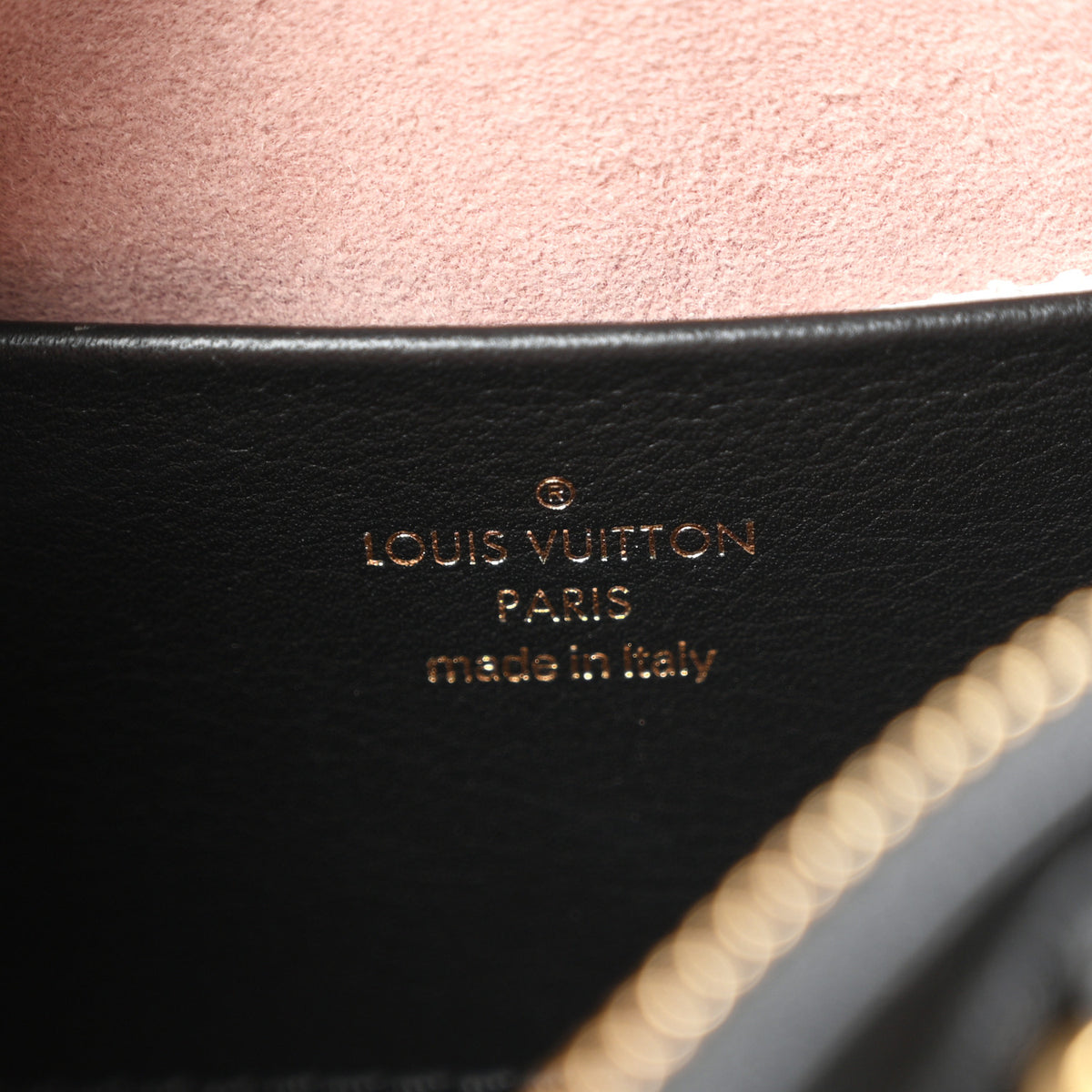 Louis Vuitton Lambskin Embossed Monogram Speedy 22 Bandouliere Black 6 of 10