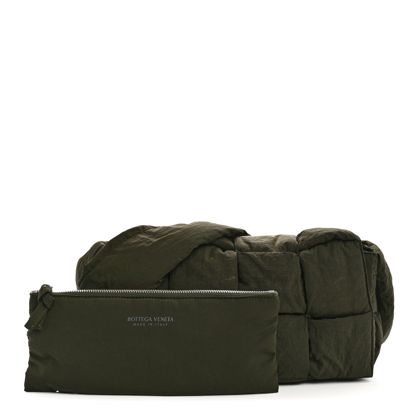 Nylon Intrecciato Padded Tech Cassette Bag Camping