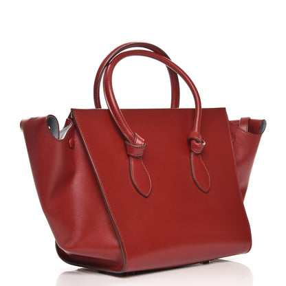 Celine Palmelato Calfskin Mini Tie Knot Tote Red 3 of 7
