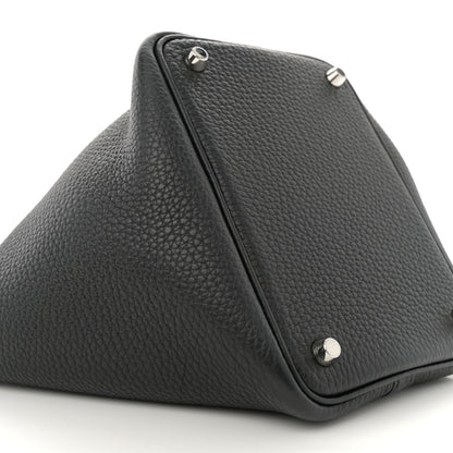Hermes Taurillon Clemence Picotin Lock 18 PM Black 9 of 12