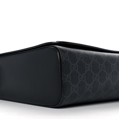 Gucci GG Supreme Monogram Night Courrier Flap Messenger Black Multicolor 5 of 10