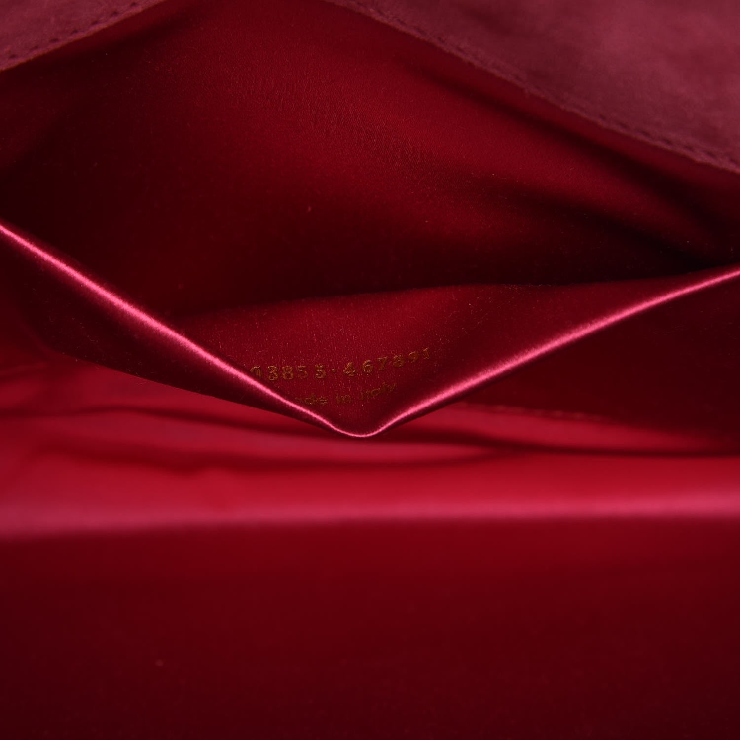 Saint Laurent Patent Large Belle De Jour Clutch Pink 7 of 10