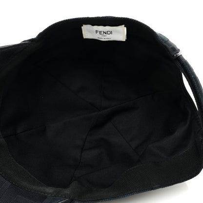 Fendi Canvas FF Baseball Hat Navy 7 of 8
