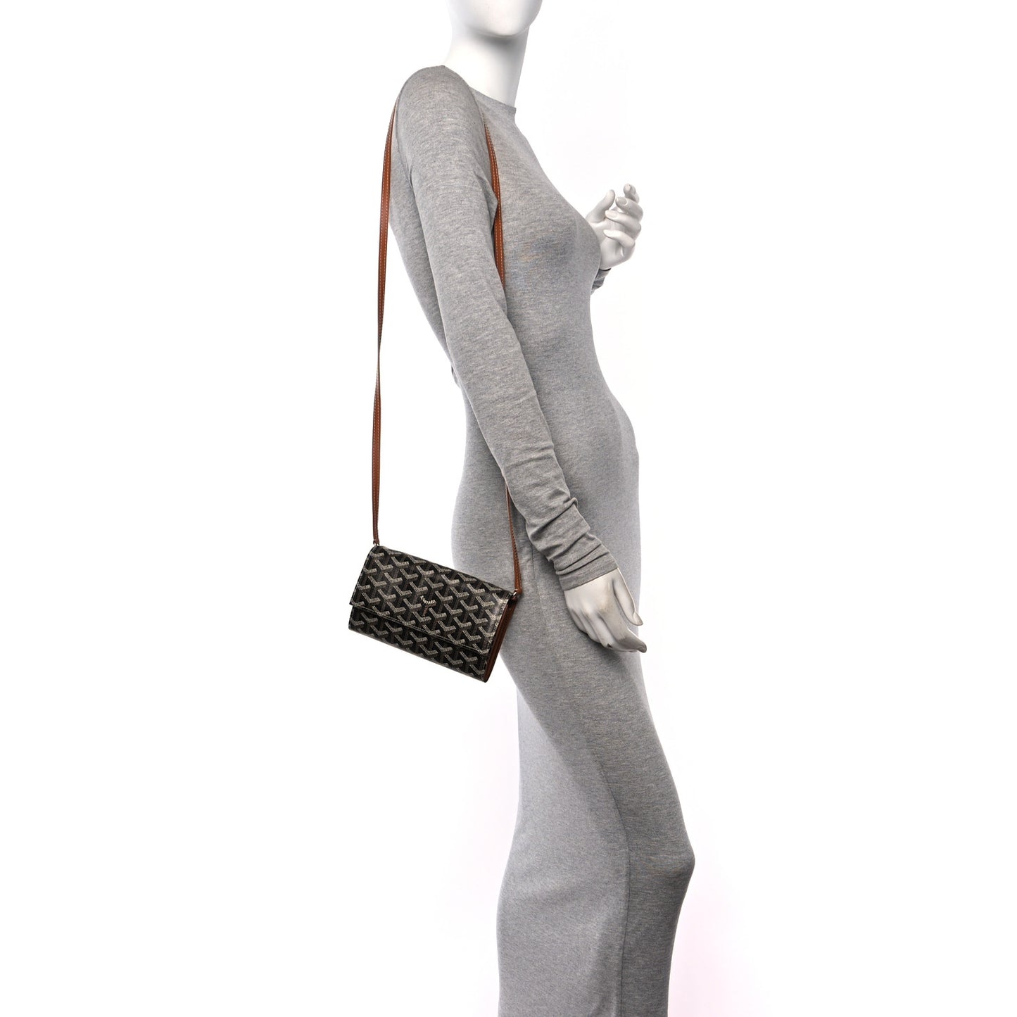 Goyardine Varenne Continental Wallet Black Gold