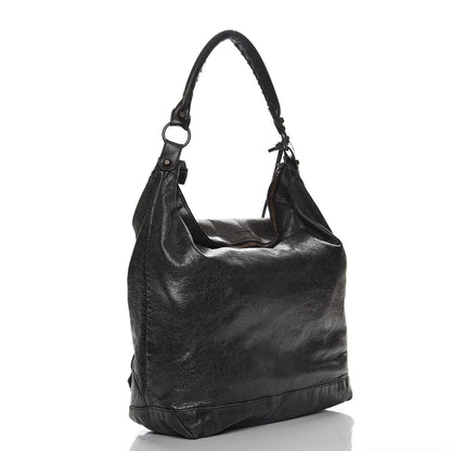 Balenciaga Agneau Classic Hardware Day Hobo Black 3 of 14