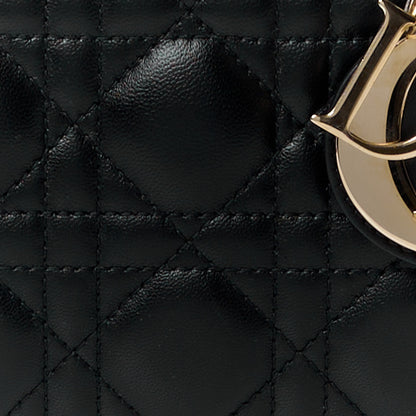 Christian Dior Lambskin Cannage Small Lady D-Joy Black 8 of 10
