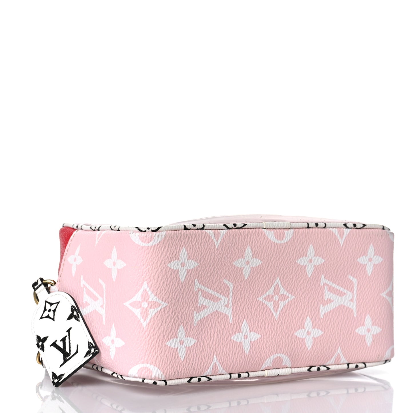 Monogram Giant Beach Pouch Rouge