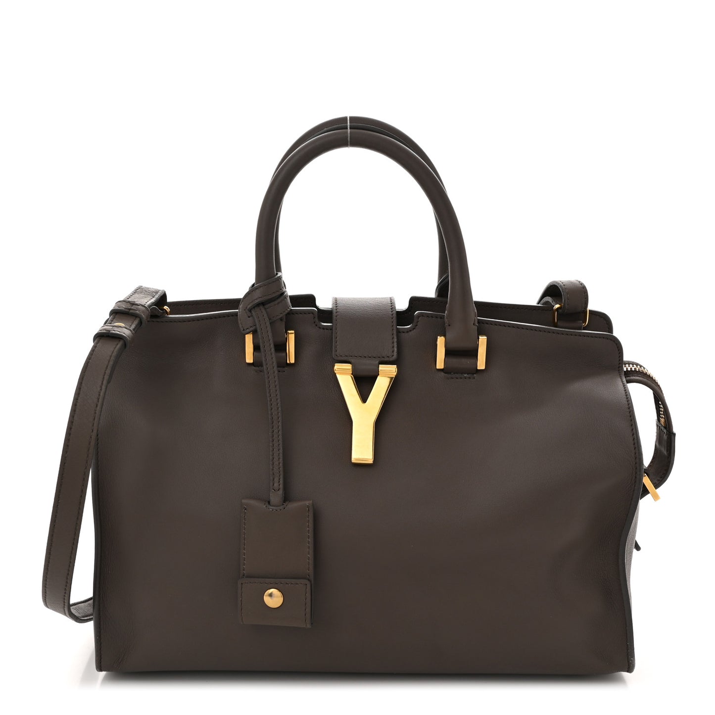 Calfskin Small Classic Y Cabas Grey