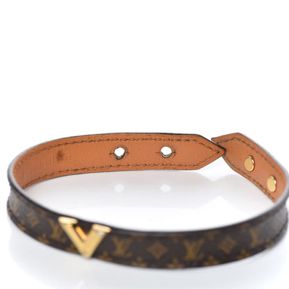 Louis Vuitton Monogram Essential V Bracelet 19 4 of 7