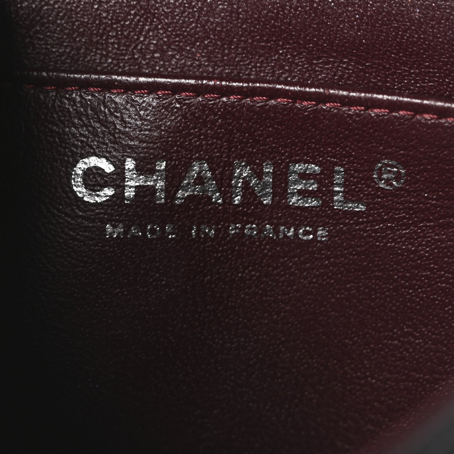 Lambskin Quilted Mini Square Flap Black