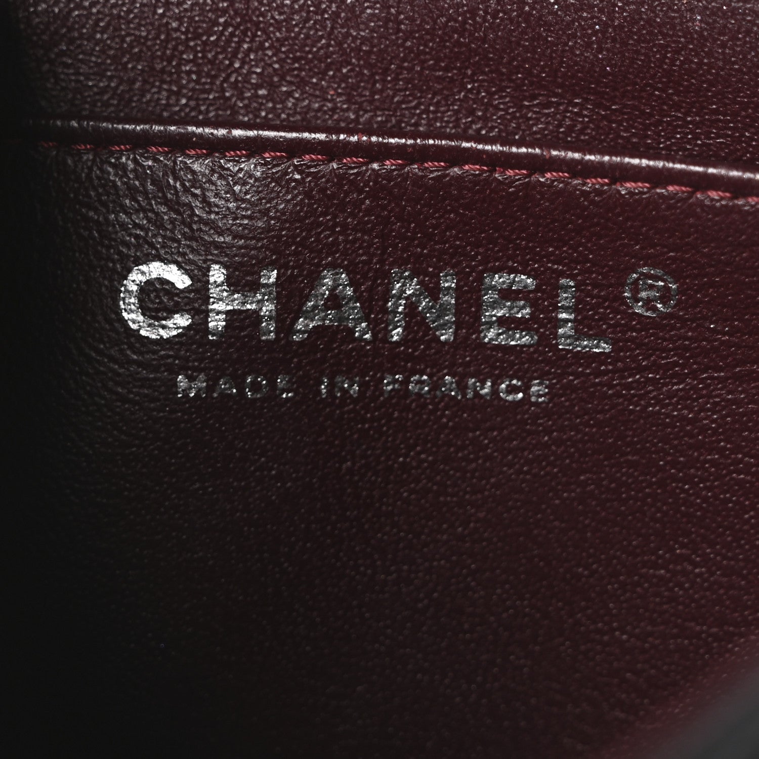 Chanel Lambskin Quilted Mini Square Flap Black 6 of 10