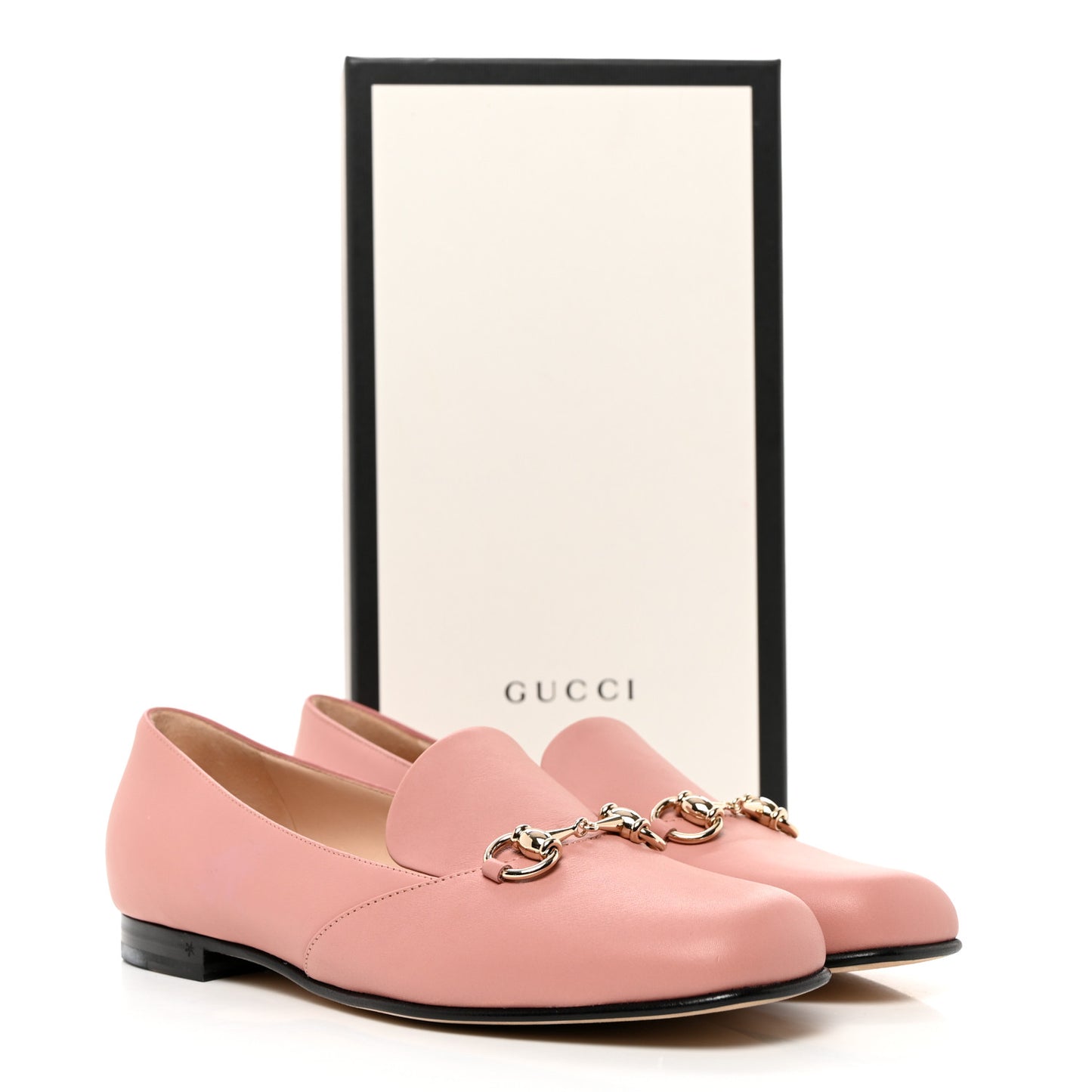 Calfskin Horsebit Loafers 39 Soft Pink