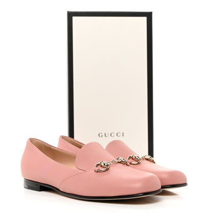 Gucci Calfskin Horsebit Loafers 39 Soft Pink 9 of 9