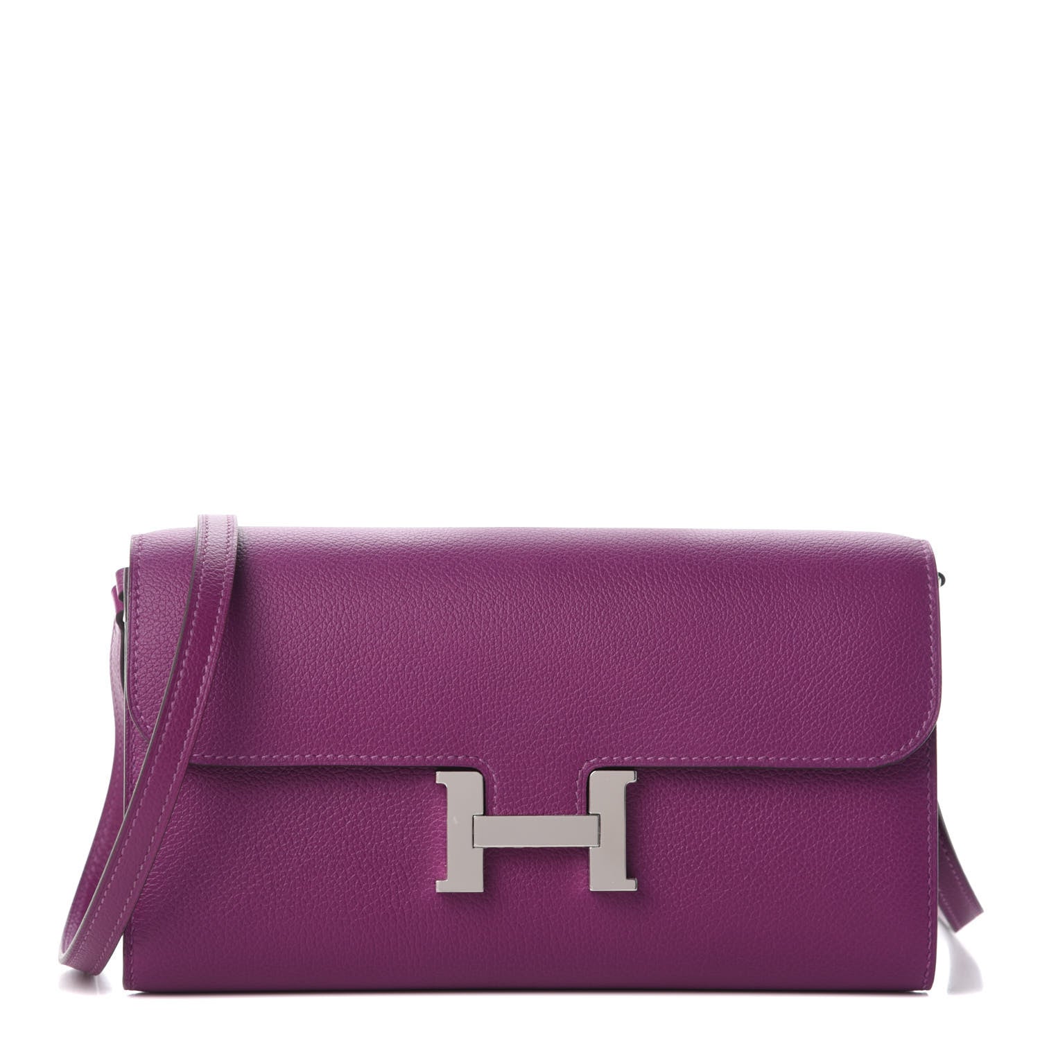 Hermes Evercolor Constance Wallet To Go Anemone 1 of 10