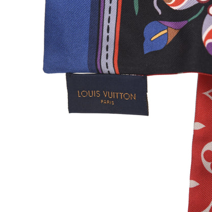 Louis Vuitton Silk Monogram Superstition Bandeau Black 4 of 4