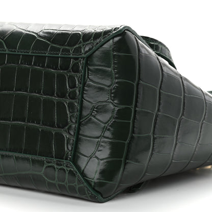 Celine Calfskin Crocodile Embossed Micro Belt Bag Amazone 11 of 12