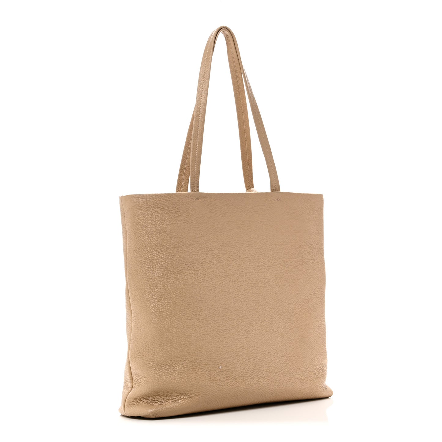 Vitello Daino Soft Large Tote Bag Sabbia