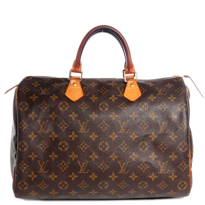 Louis Vuitton Monogram Speedy 35 1 of 8