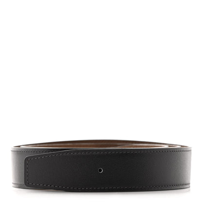 Hermes Box Togo 32mm Belt Strap 90 Graphite Alezan 1 of 6
