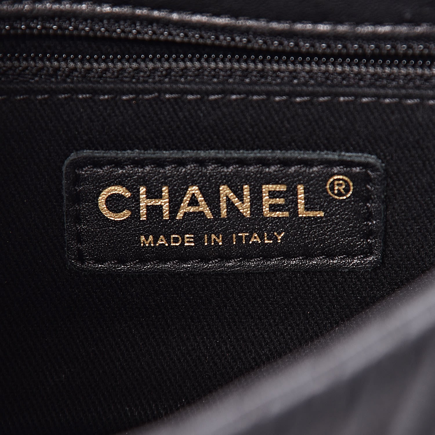 Chanel Calfskin Surpique Chevron Small Flap Black 6 of 10