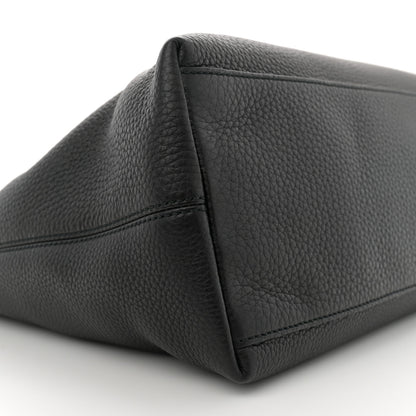 Gucci Pebbled Calfskin Studded Medium Soho Chain Shoulder Bag Black 9 of 10