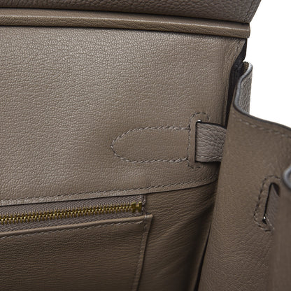 Hermes Togo Birkin 30 Gris Asphalte 15 of 35