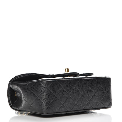 Chanel Caviar Quilted Mini Rectangular Flap Black 4 of 8