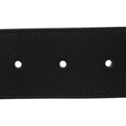Gucci Calfskin Crystal Double G 40mm Belt 105 42 Black 3 of 6
