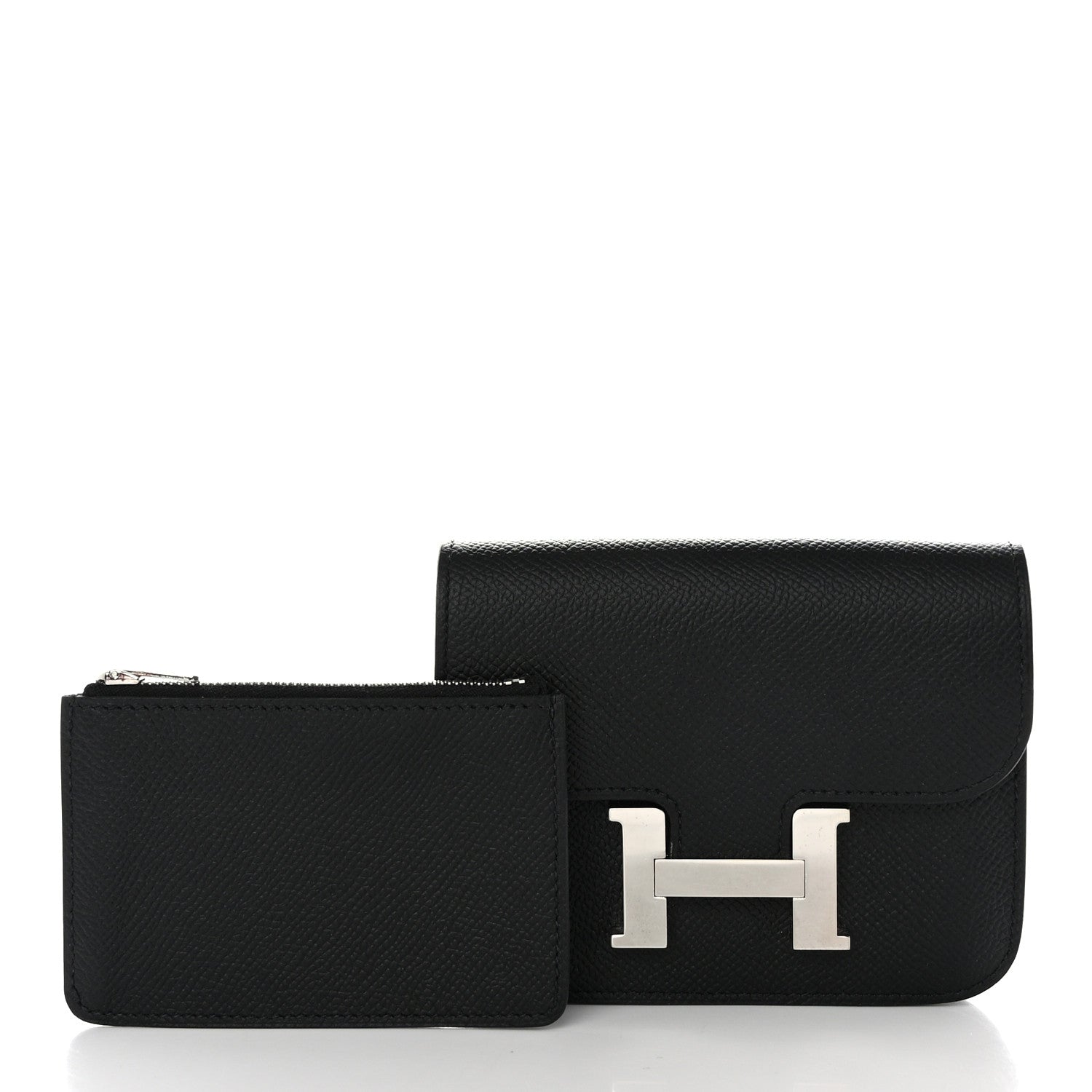 Hermes Epsom Constance Slim Wallet Black 3 of 13