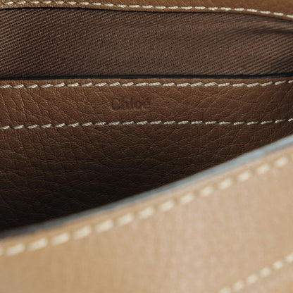 Chloe Calfskin Mini Marcie Round Crossbody Bag Nut 6 of 9