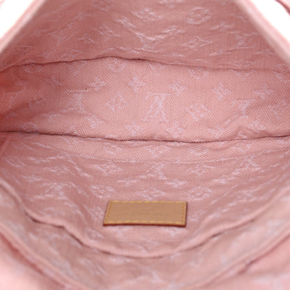 Louis Vuitton Monogram Denim Sunset  Washed Pink 5 of 10